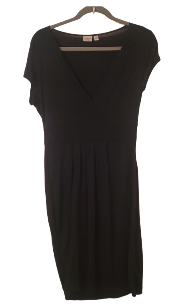 ESPRIT Stretchy Black, Empire Waist Dress, Size MEDIUM